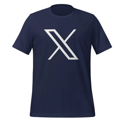 The Twitter x Logo T-shirt (unisex) Navy / m.