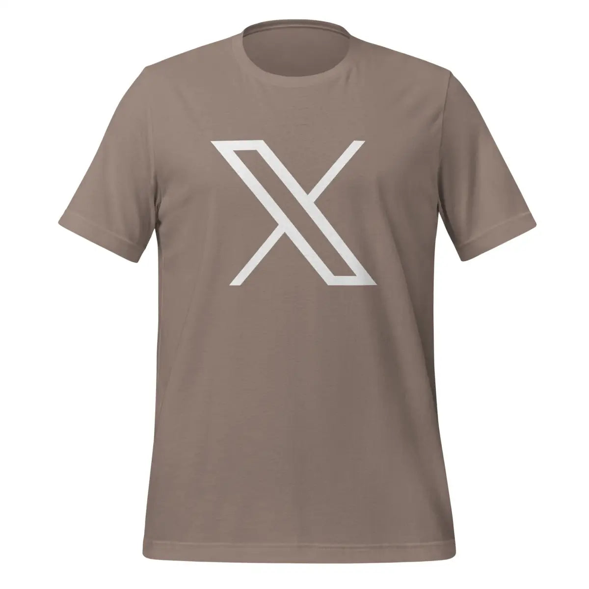 The Twitter x Logo T-shirt (unisex) Pebble / m.