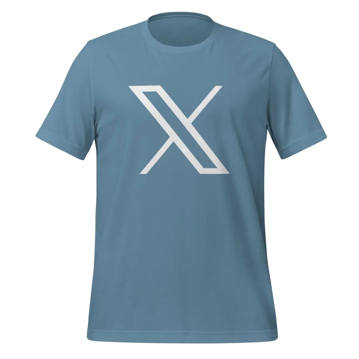 The Twitter x Logo T-shirt (unisex) Steel Blue / m.