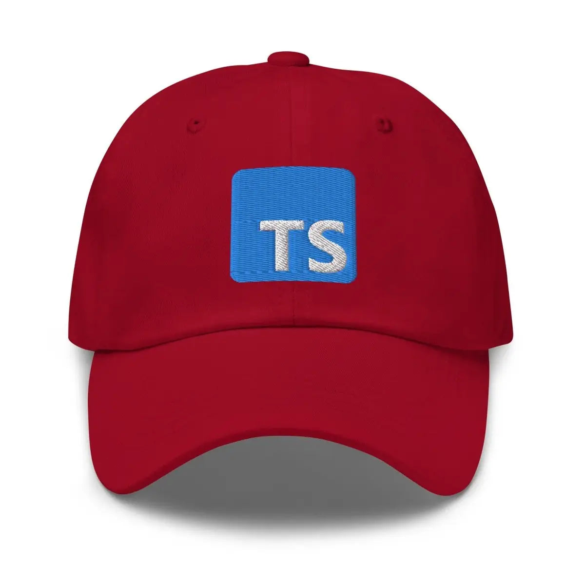 TypeScript Cap - Cranberry