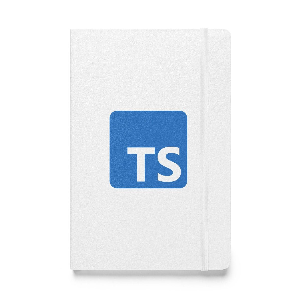 TypeScript Logo Hardcover Bound Notebook - White - AI Store