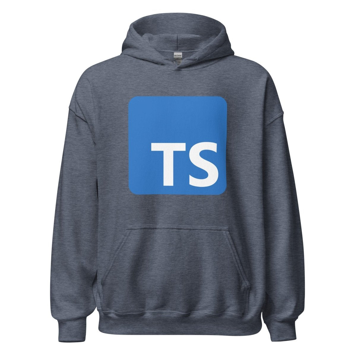 TypeScript Logo Hoodie (unisex) - Heather Sport Dark Navy - AI Store