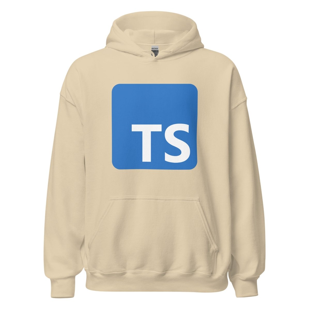 TypeScript Logo Hoodie (unisex) - Sand - AI Store