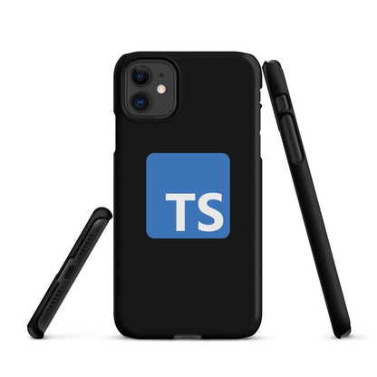 TypeScript Logo Snap Case for iPhone® - iPhone 11 - AI Store