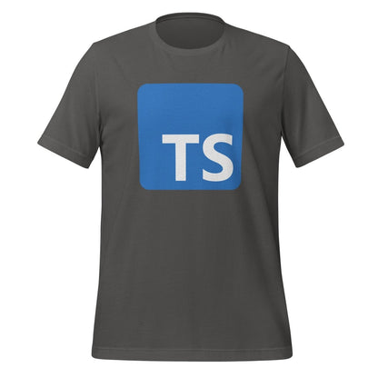 TypeScript Logo T-Shirt (unisex) - Asphalt - AI Store