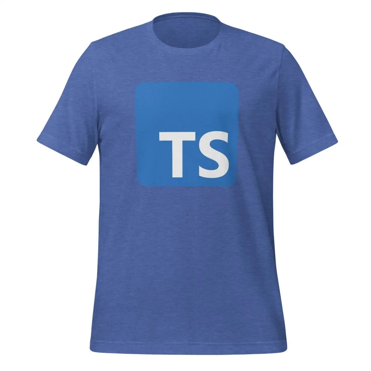 TypeScript Logo T-Shirt (unisex) - Heather True Royal / M