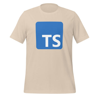 TypeScript Logo T-Shirt (unisex) - Soft Cream - AI Store