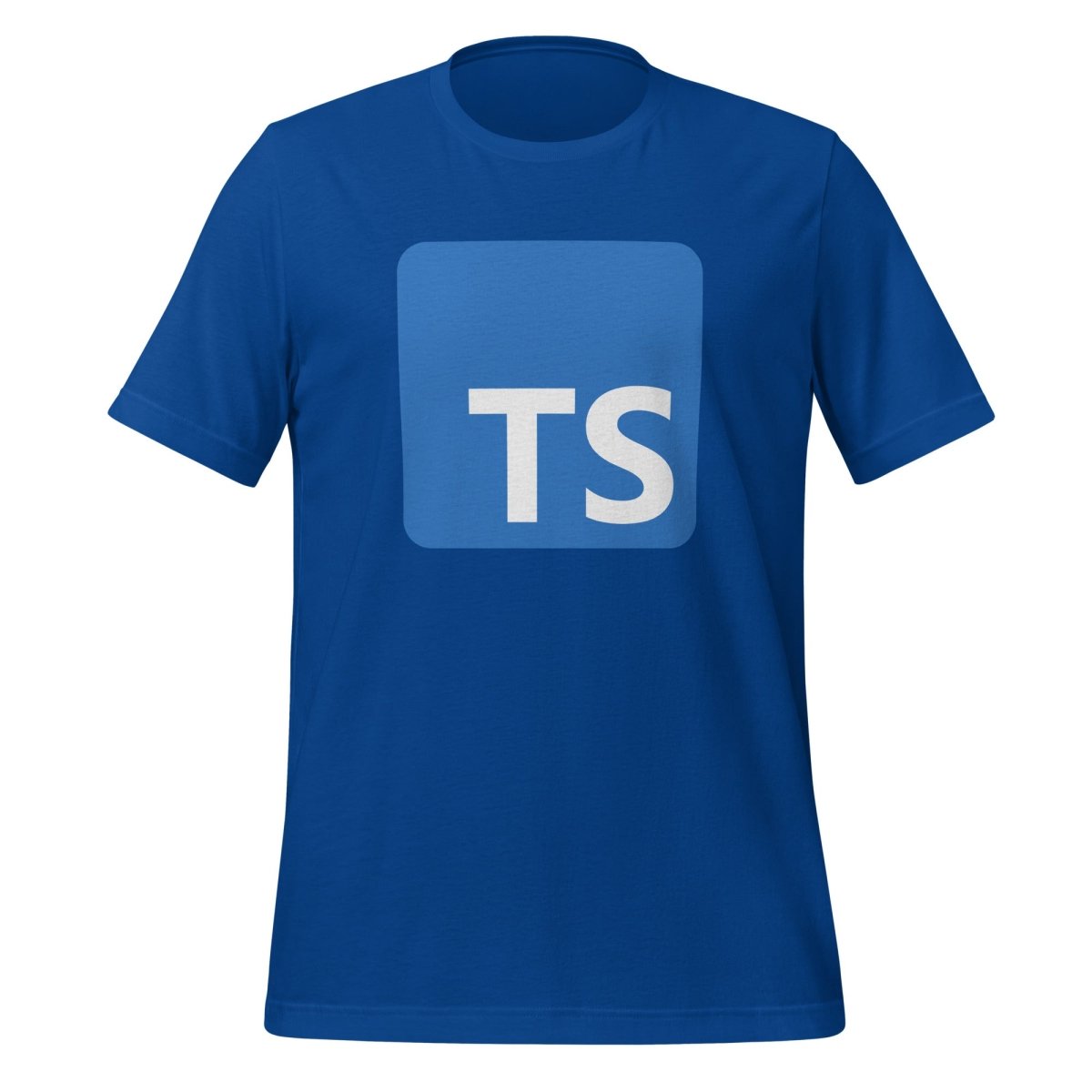 TypeScript Logo T-Shirt (unisex) - True Royal - AI Store