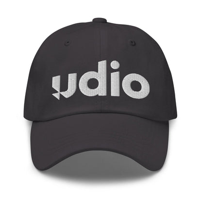 Udio Logo Embroidered Cap - Dark Grey - AI Store