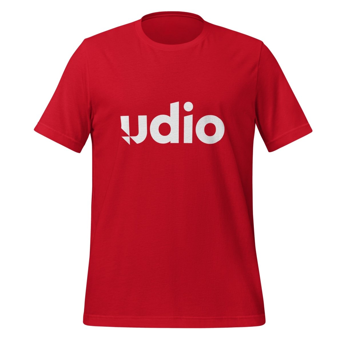 Udio Logo T - Shirt (unisex) - Red - AI Store