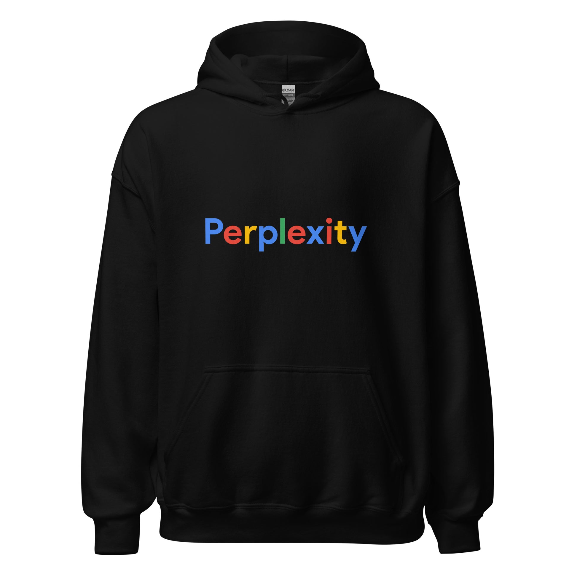 Perplexity Search Logo Hoodie (unisex) - Black - AI Store