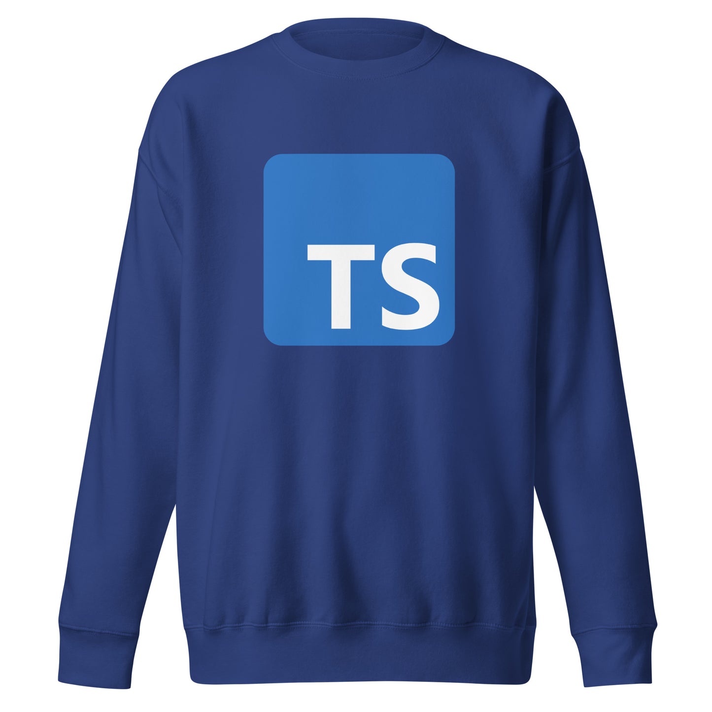 Premium TypeScript Logo Sweatshirt (unisex)