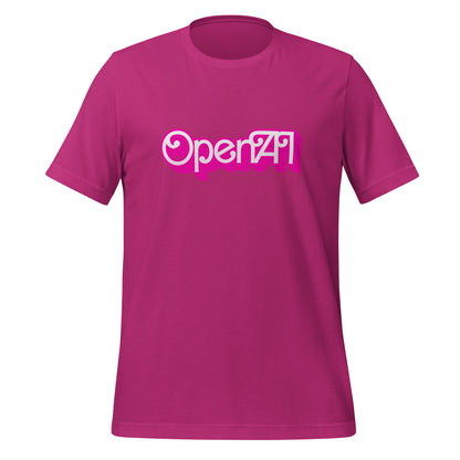 OpenAI Barbie - Style T - Shirt (unisex) - Berry - AI Store