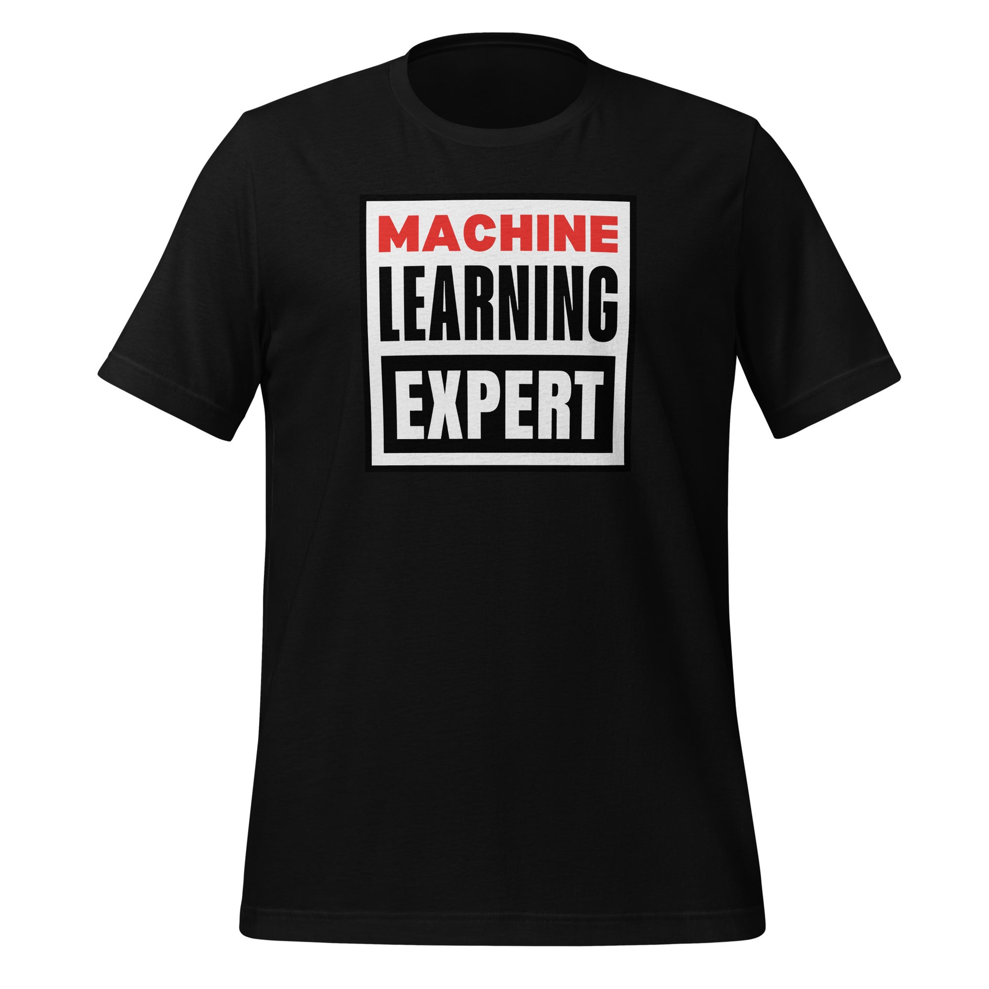 Machine Learning Expert Vision T-Shirt (unisex) - Black - AI Store