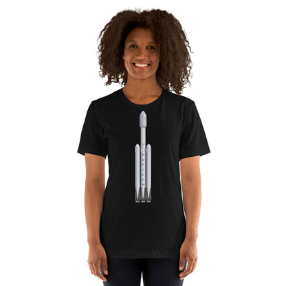 Falcon Heavy Rocket T-Shirt (unisex)