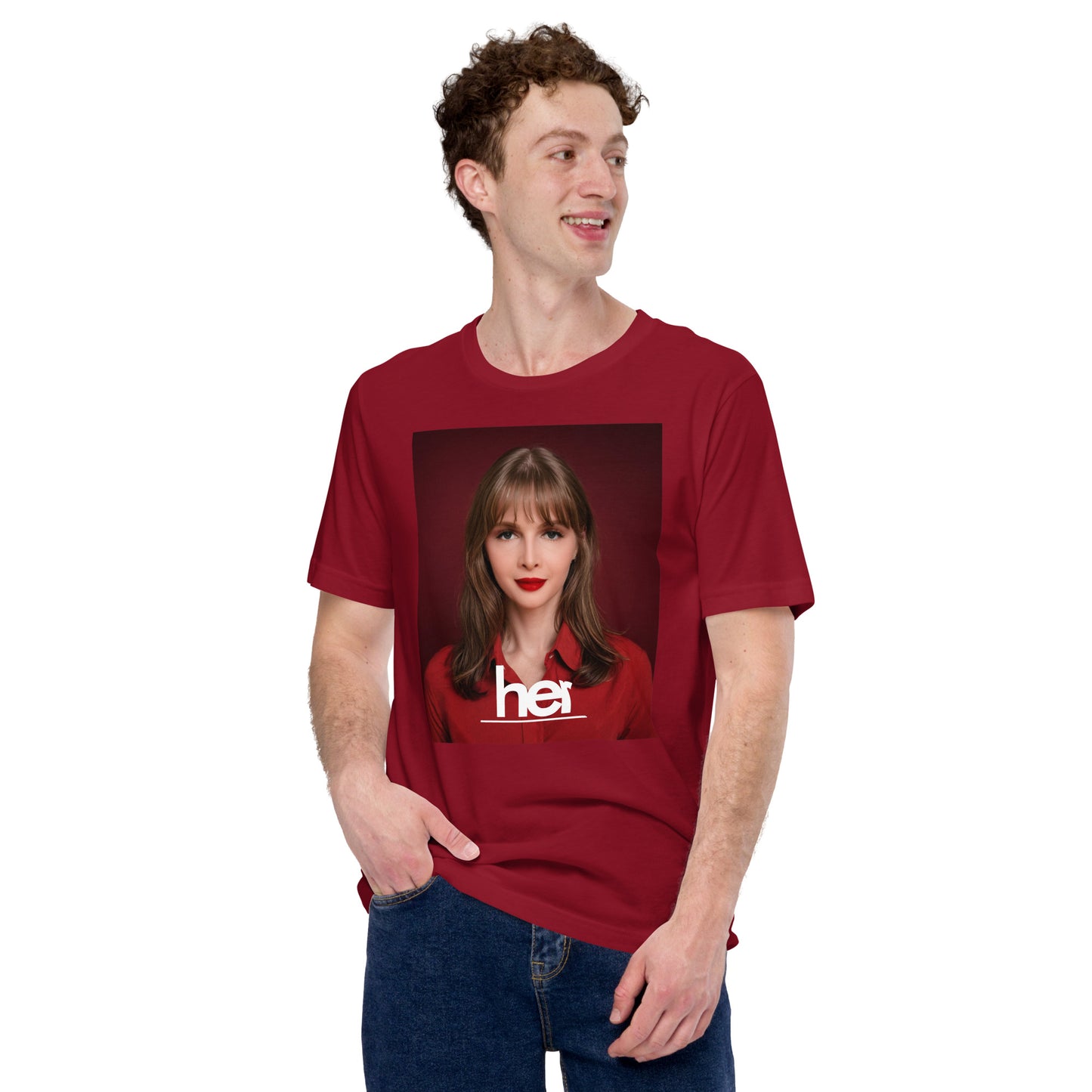 Lily Ashwood Her GPT - 5 T-Shirt (unisex) - Cardinal - AI Store