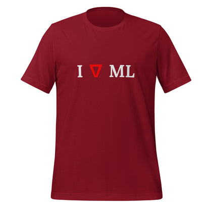 I Nabla ML T-Shirt (unisex)