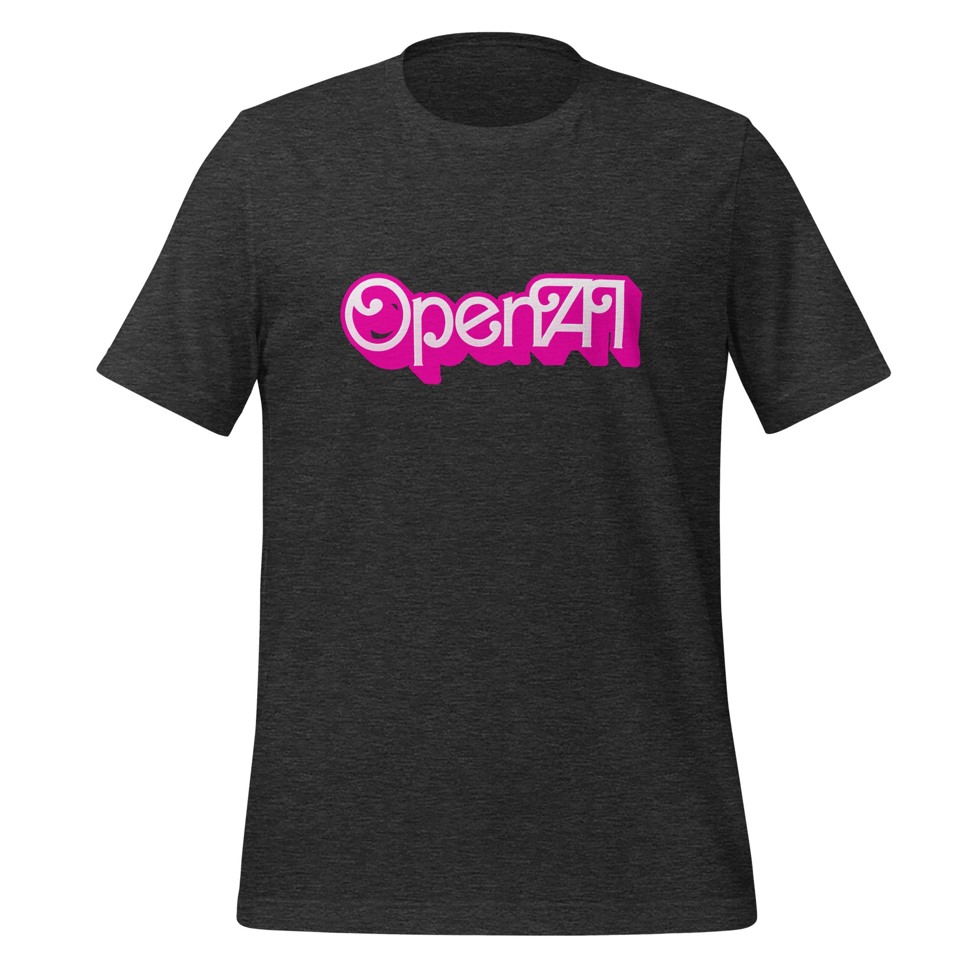 OpenAI Barbie - Style T - Shirt (unisex) - Dark Grey Heather - AI Store