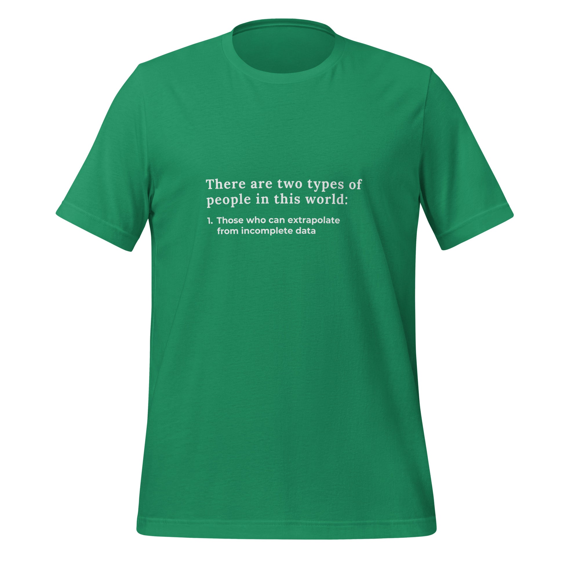 Extrapolation T - Shirt (unisex) - Kelly - AI Store