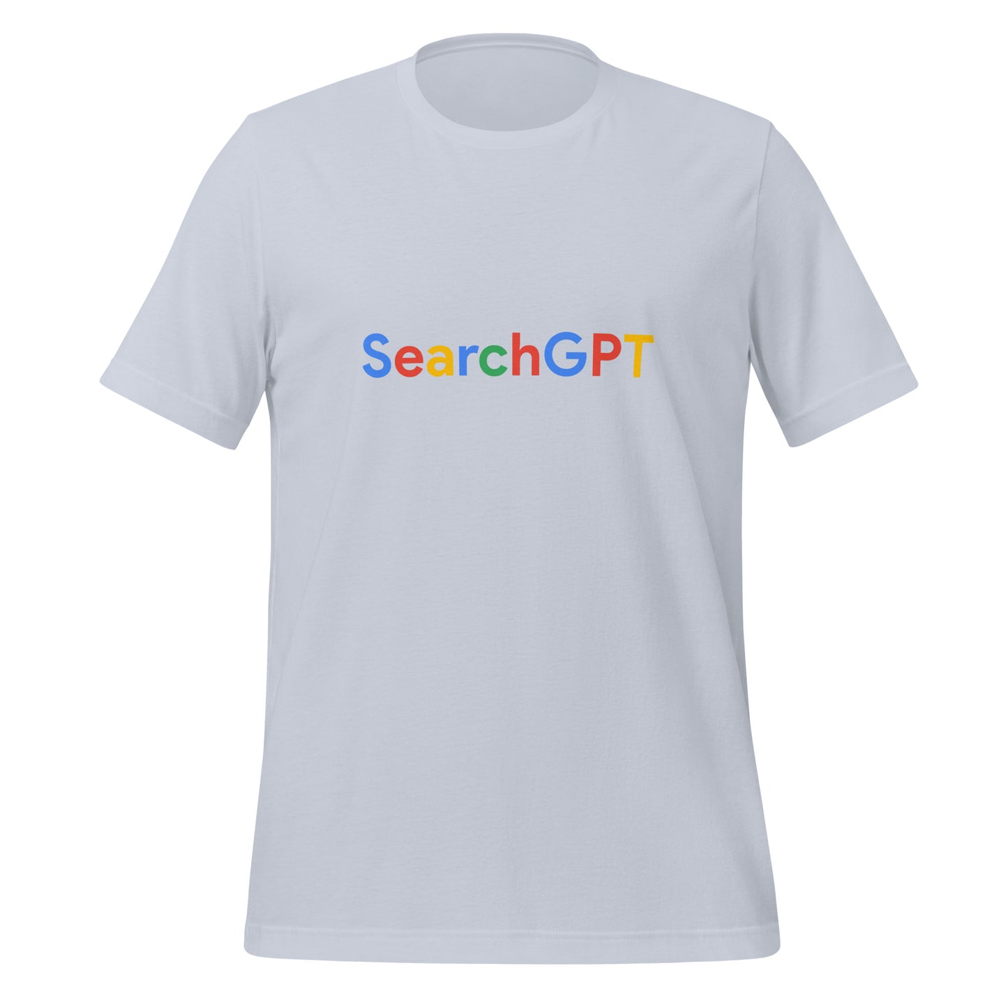 SearchGPT Search Logo T-Shirt (unisex) - Light Blue - AI Store