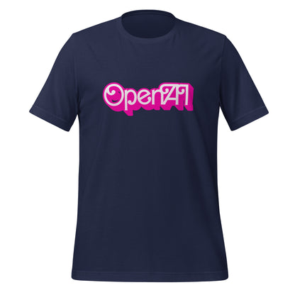OpenAI Barbie - Style T - Shirt (unisex) - Navy - AI Store