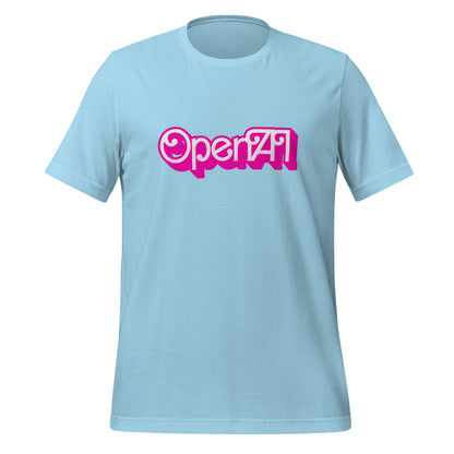 OpenAI Barbie - Style T - Shirt (unisex) - Ocean Blue - AI Store