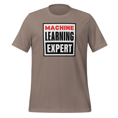 Machine Learning Expert Vision T-Shirt (unisex) - Pebble - AI Store