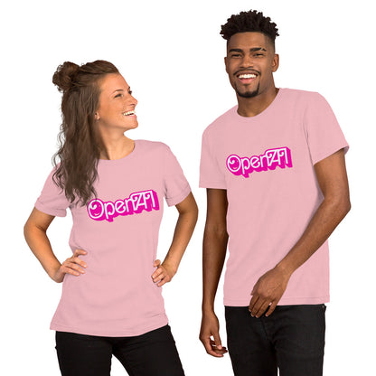 OpenAI Barbie - Style T - Shirt (unisex) - Pink - AI Store