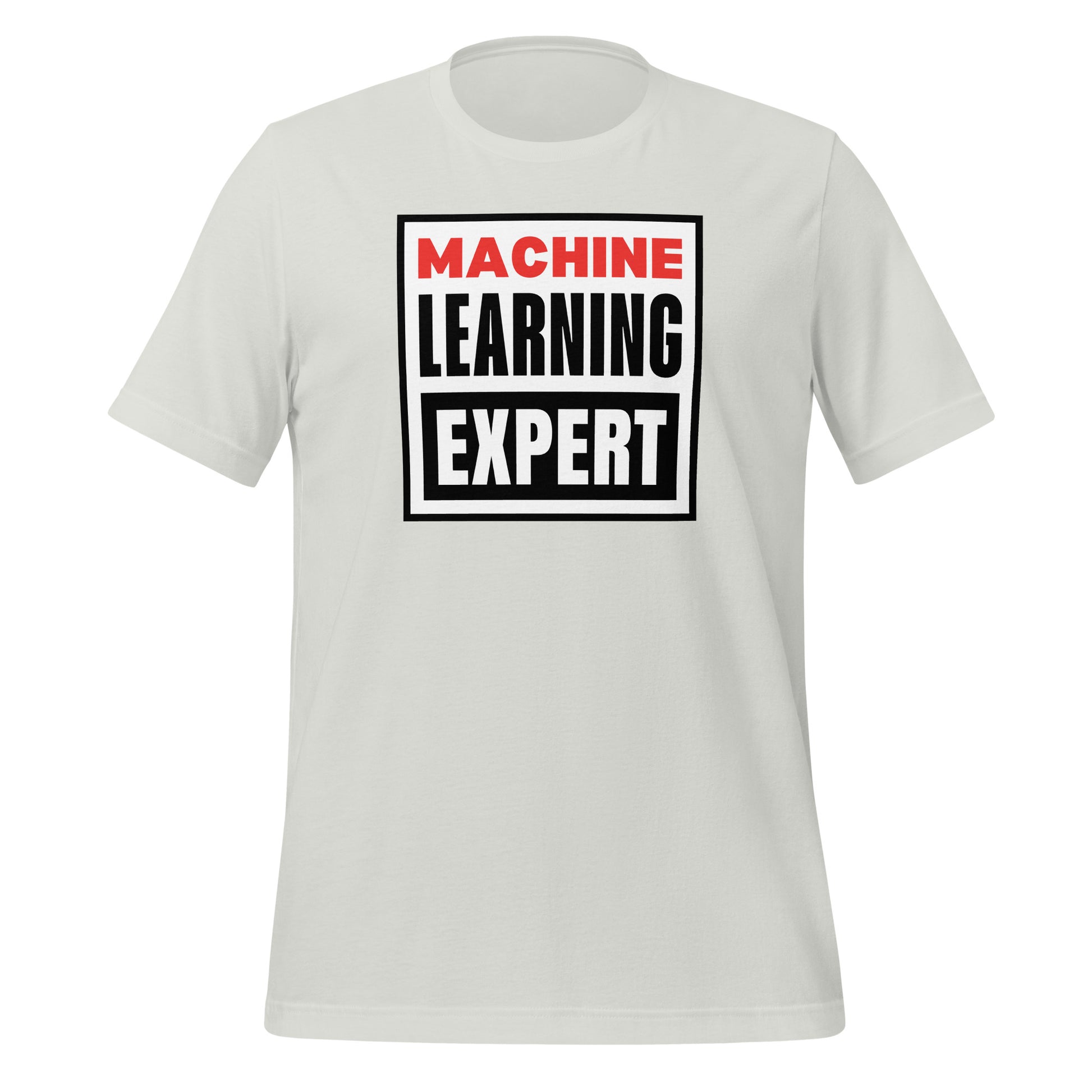 Machine Learning Expert Vision T-Shirt (unisex) - Silver - AI Store