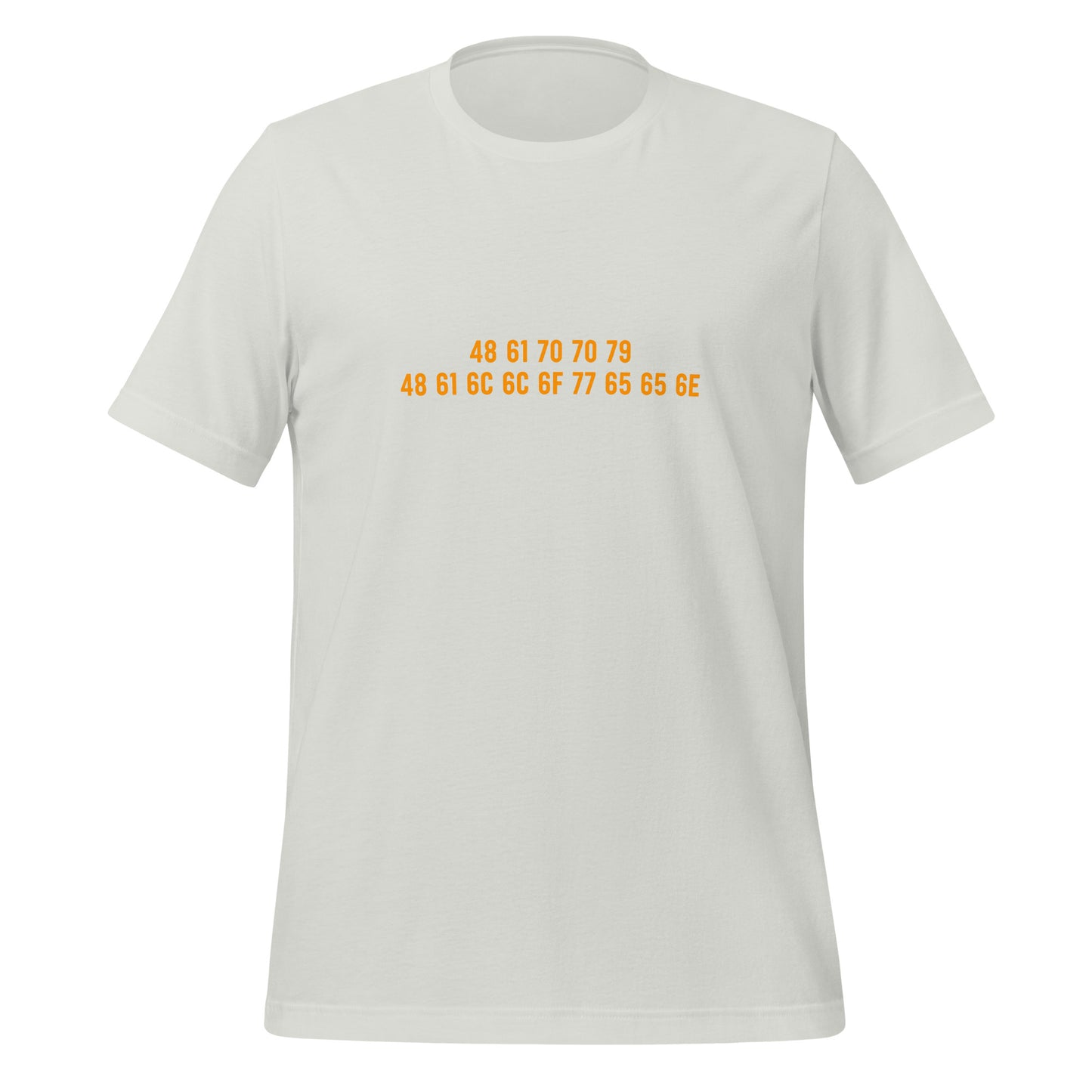 Happy Halloween HEX ASCII T-Shirt (unisex) 🎃