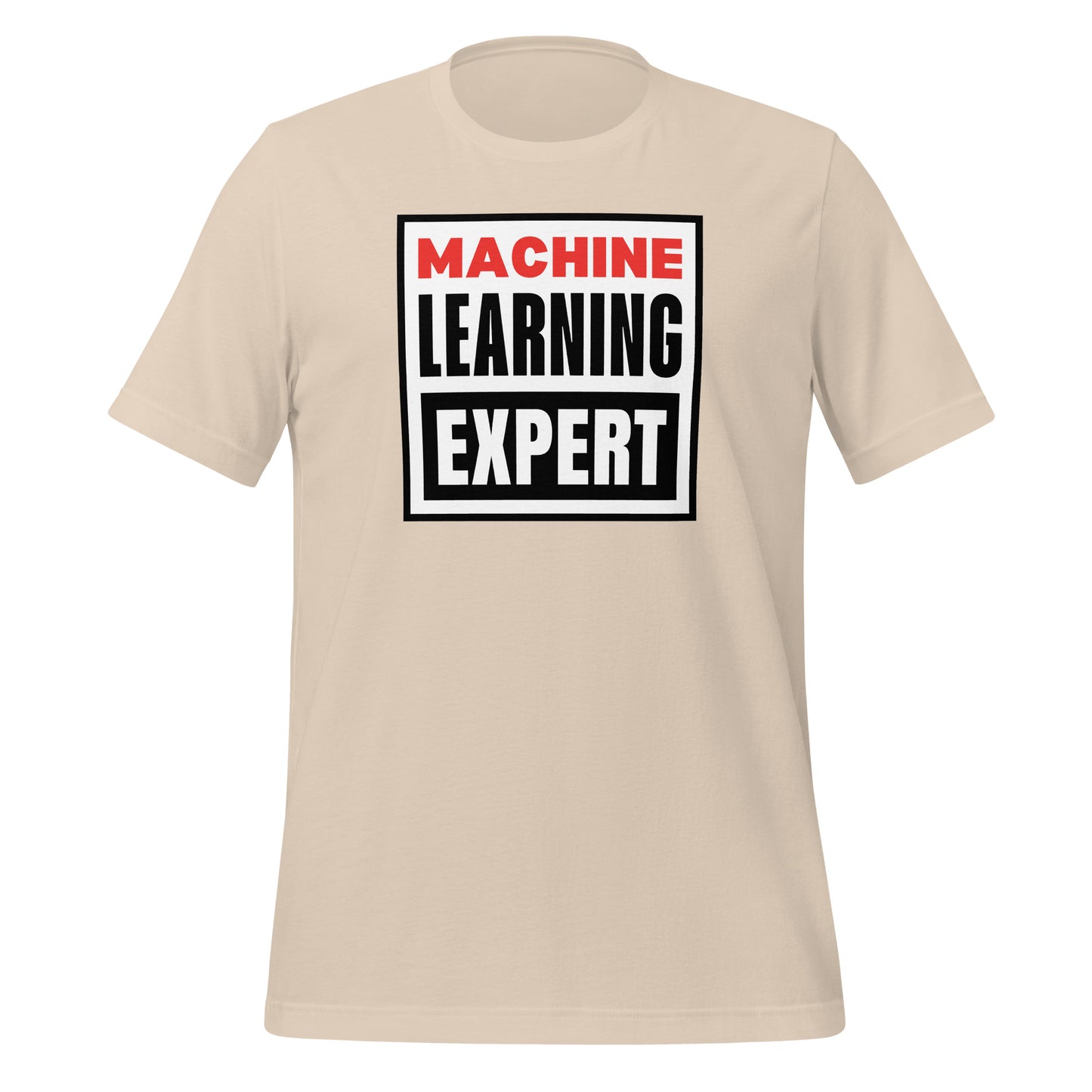 Machine Learning Expert Vision T-Shirt (unisex) - Soft Cream - AI Store