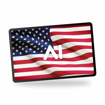 USA AI Logo Wallpaper (free)