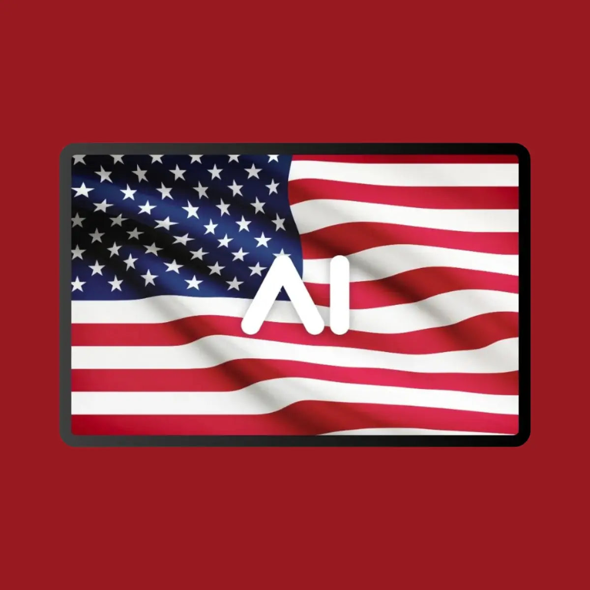 USA AI Logo Wallpaper (free)