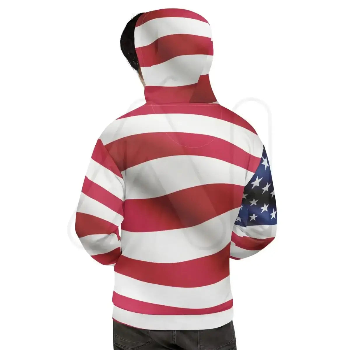 USA Flag Hoodie (unisex)