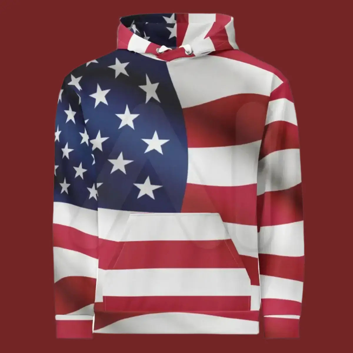 USA Flag Hoodie (unisex)