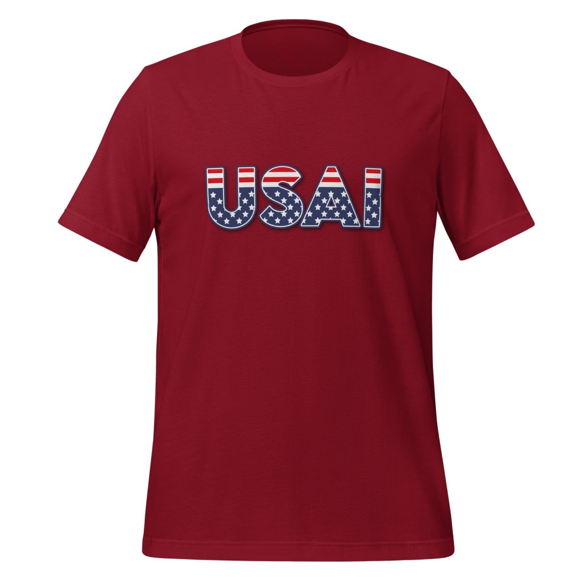 USAI T-Shirt (unisex) - Cardinal - AI Store