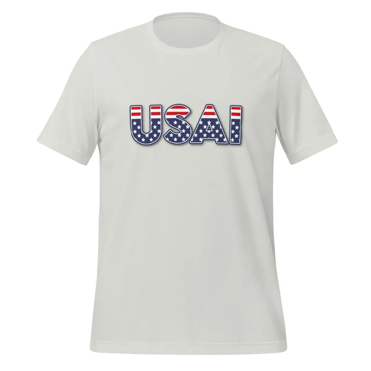 USAI T-Shirt (unisex) - Silver / M