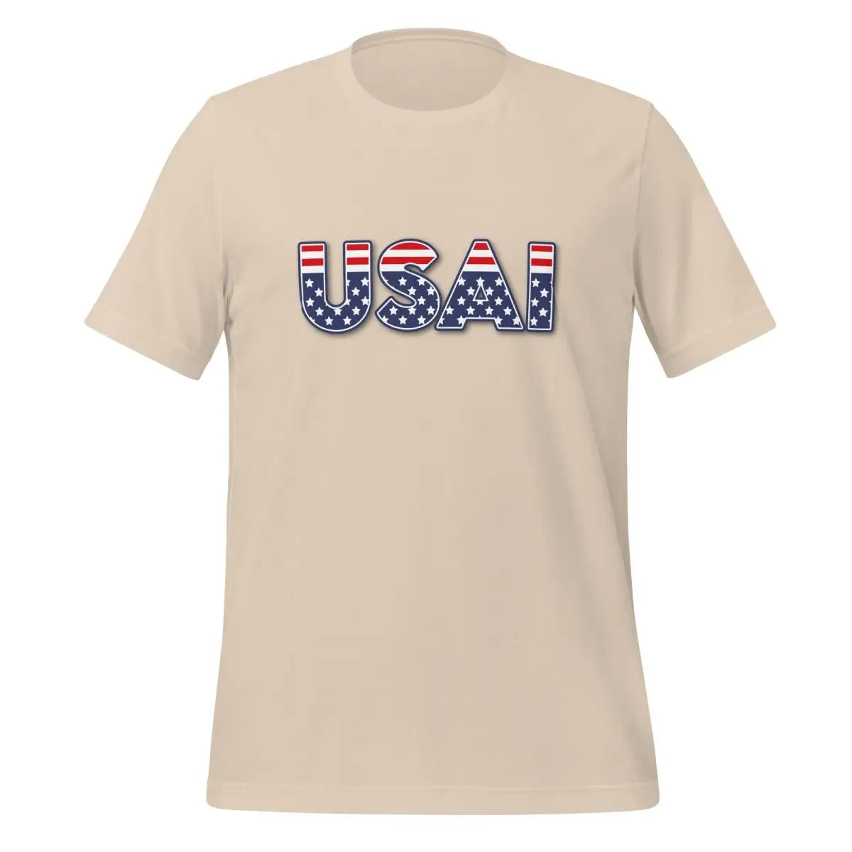 USAI T-Shirt (unisex) - Soft Cream / M