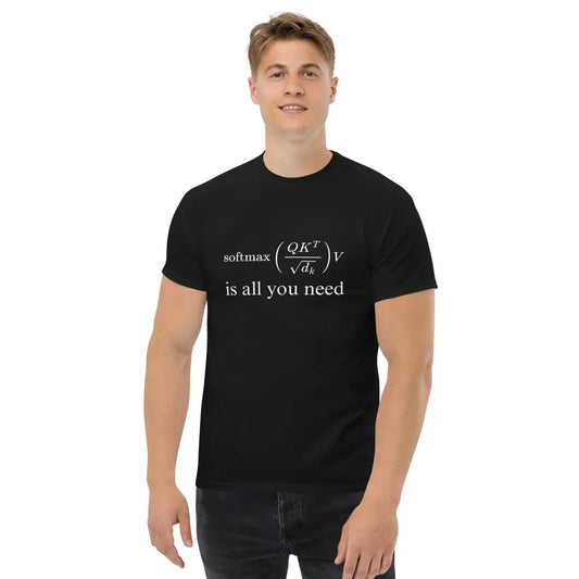 Value Attention is All You Need T-Shirt (unisex)