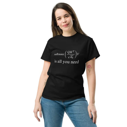 Value Attention is All You Need T-Shirt (unisex)