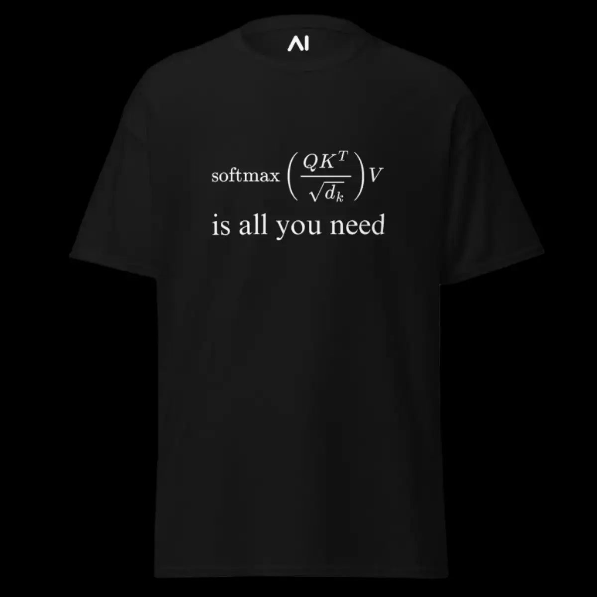 Value Attention is All You Need T-Shirt (unisex)