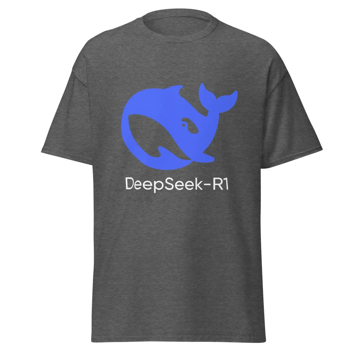 Value DeepSeek-R1 Icon T-Shirt (unisex) - Dark Heather / M