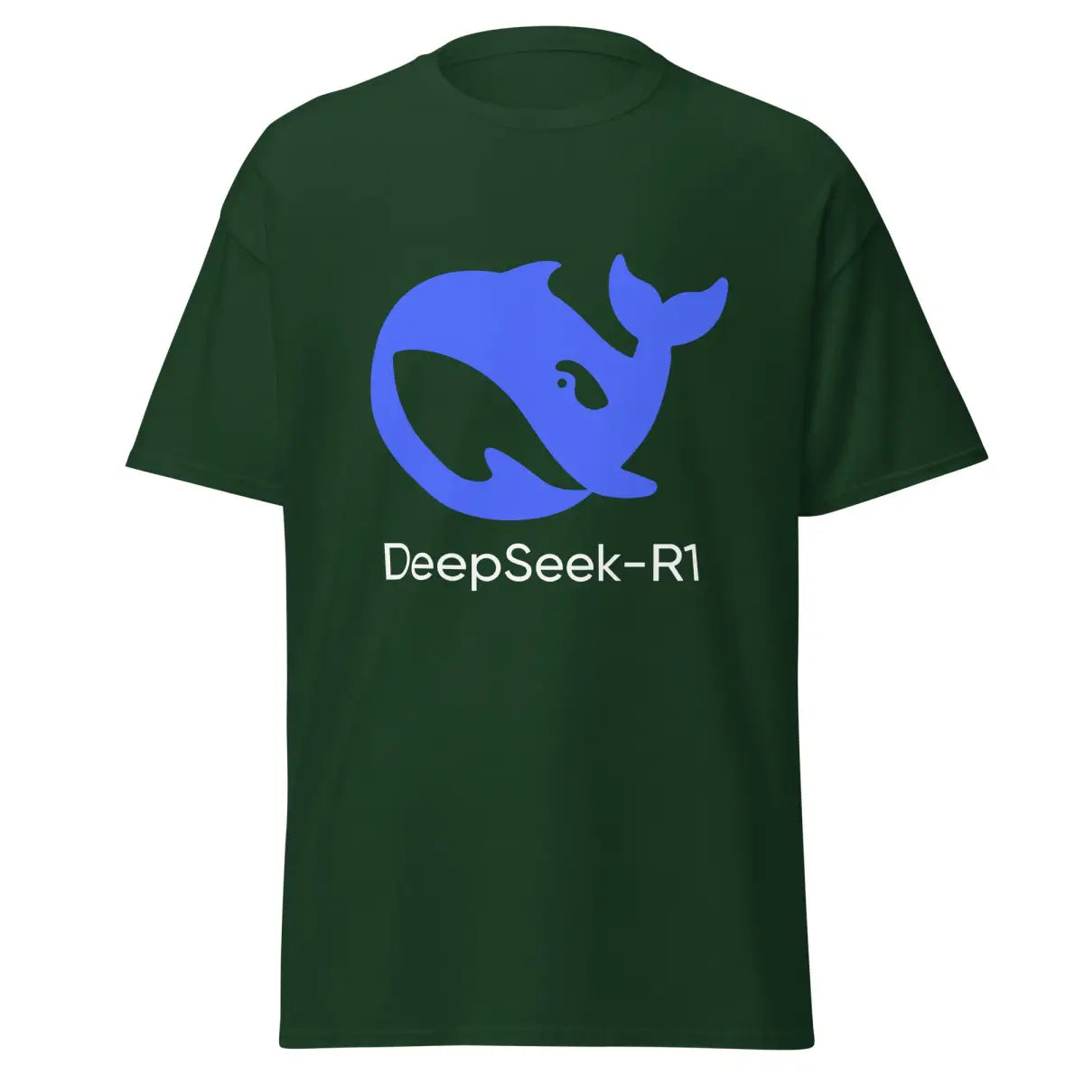 Value DeepSeek-R1 Icon T-Shirt (unisex) - Forest Green / M