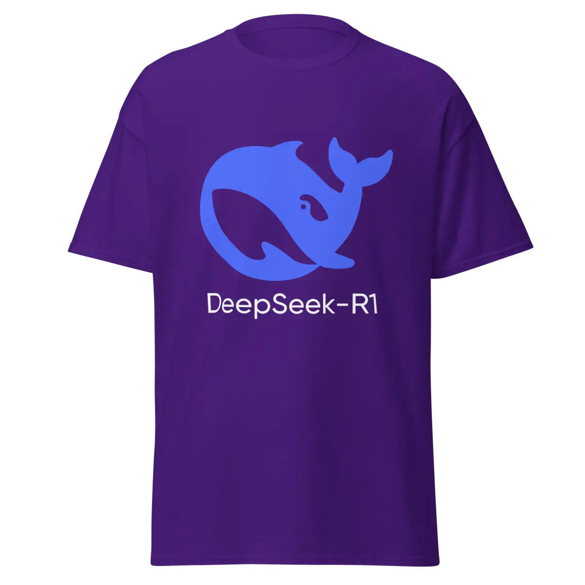 Value DeepSeek-R1 Icon T-Shirt (unisex) - Purple / M