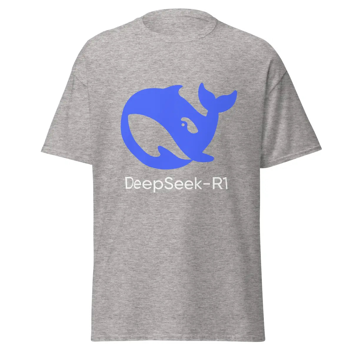 Value DeepSeek-R1 Icon T-Shirt (unisex) - Sport Grey / M