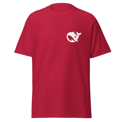 Value DeepSeek White Pocket T-Shirt (unisex) - Cardinal / M