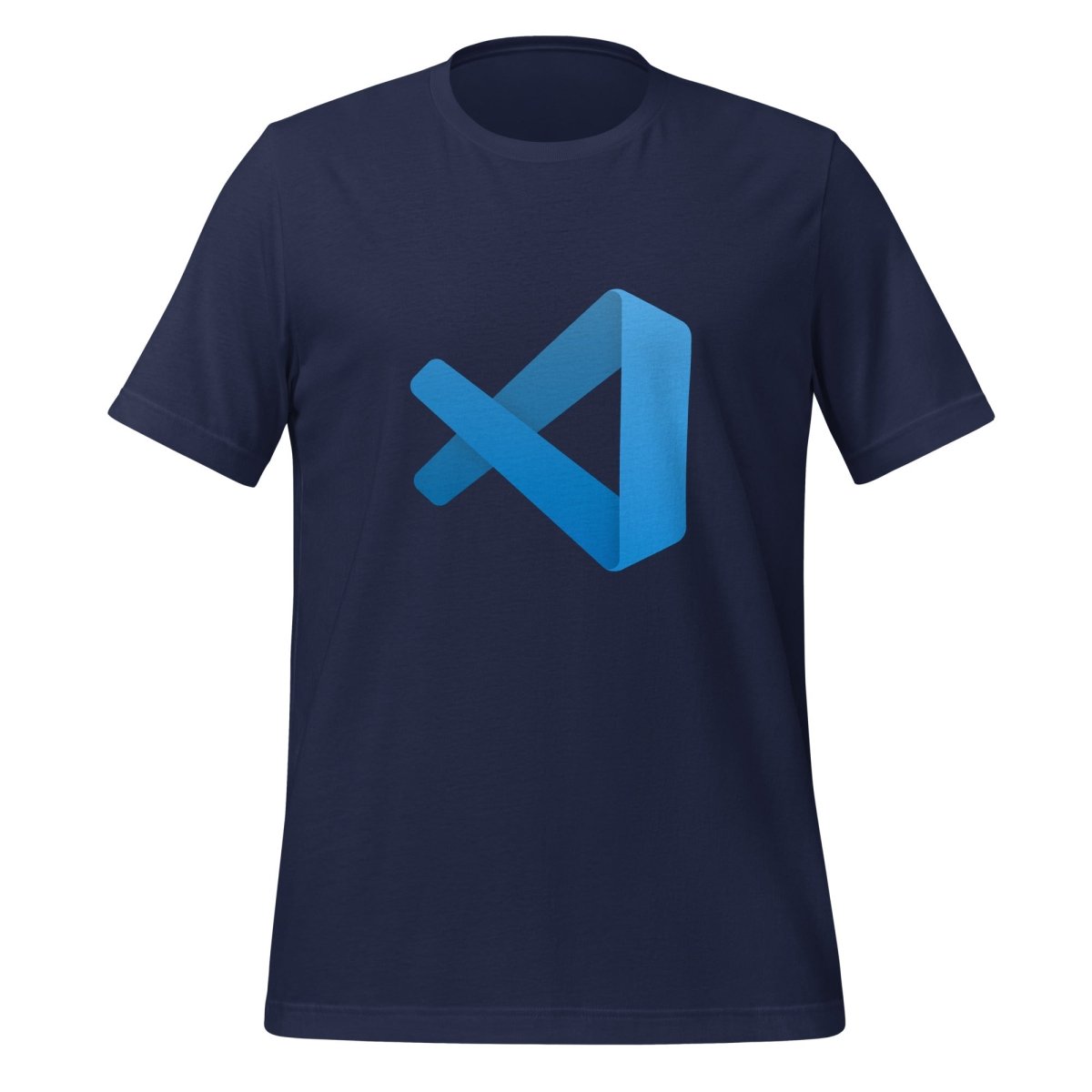 Visual Studio Code Icon T - Shirt (unisex) - Navy - AI Store