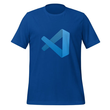 Visual Studio Code Icon T - Shirt (unisex) - True Royal - AI Store