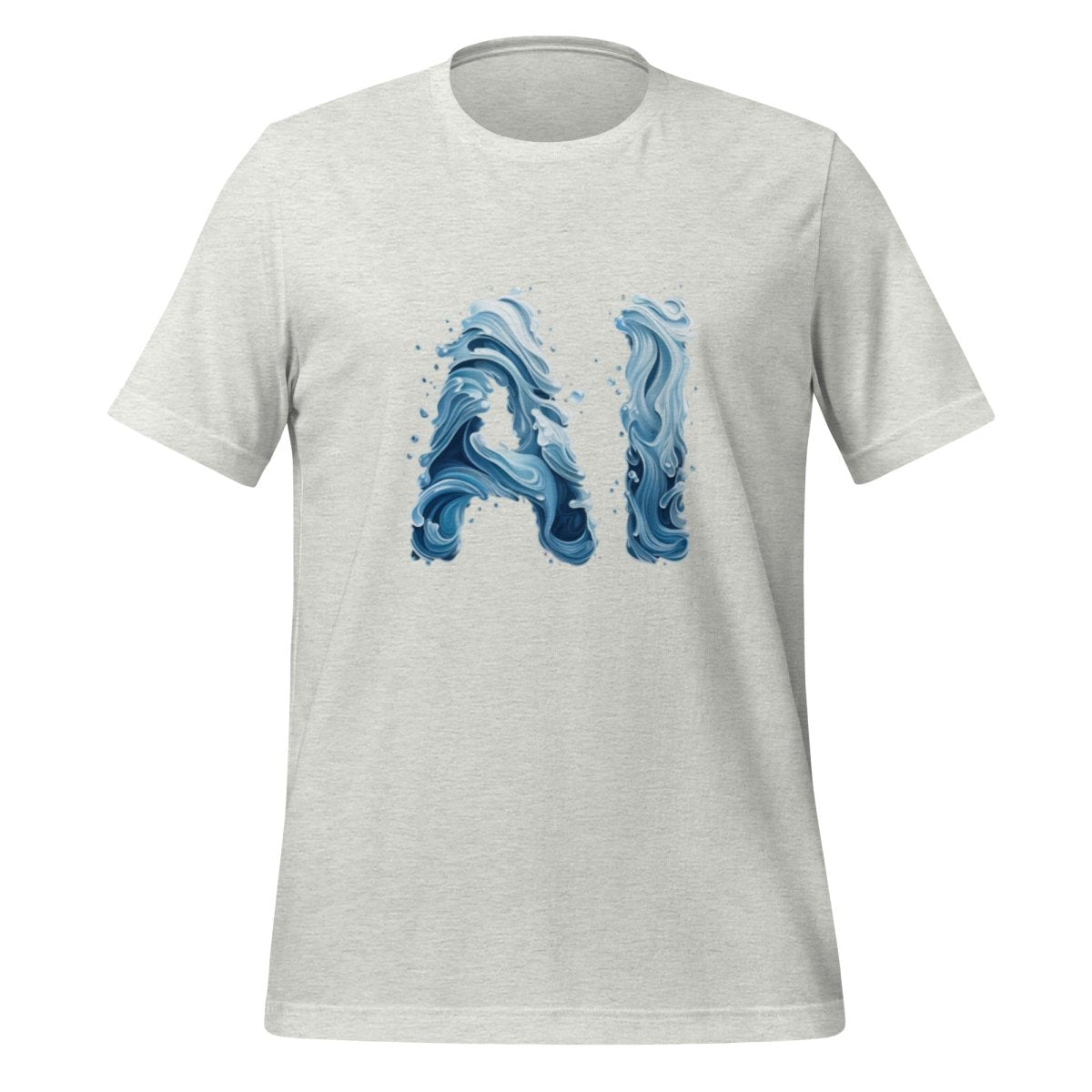 Water AI T - Shirt (unisex) - Ash - AI Store