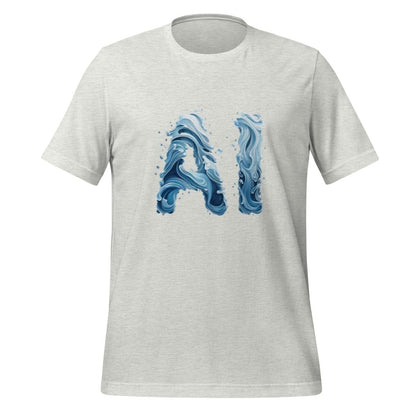 Water AI T - Shirt (unisex) - Ash - AI Store